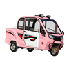 Fully enclosed-electric tricycle